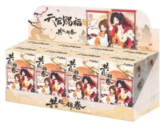 Heaven Official's Blessing Mini Figures Gong Fu Jing Juan Series 13 cm Blind Box - Caixa Inteira (8 Unidades)